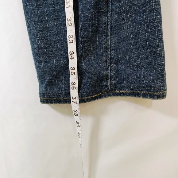True Religion Size 31 Joey Vintage Low Rise Boot Cut Flap Pockets Jeans - Picture 13 of 13